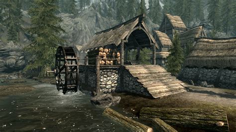 Just talk to the owner of whichever mill you go to, and you'll have the option to buy lumber. . Skyrim lumber mill